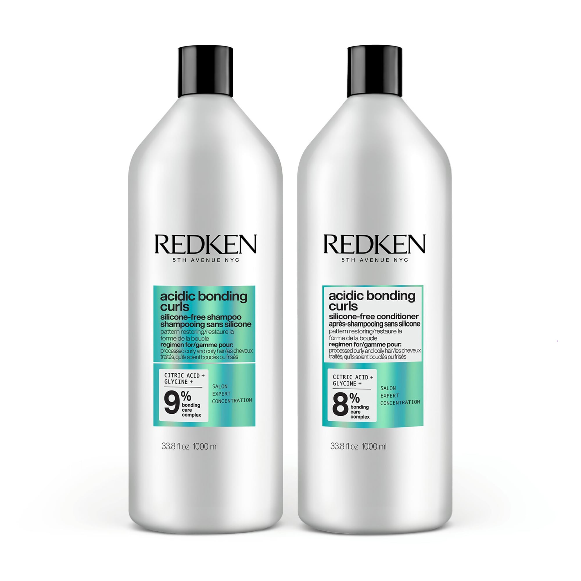 Redken - Acidic Bonding Curls Shampoo & Conditioner Duo Set - 1 l / 33.8 fl oz